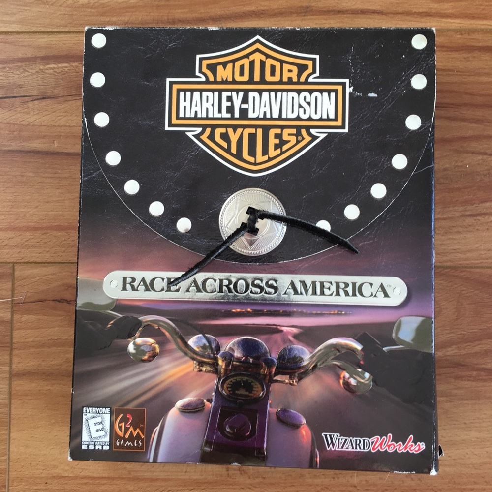 Harley-Davidson RaceAcross America CD with Manual